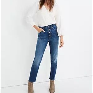 NWT Madewell The Perfect Vintage Crop Jean Size 24
